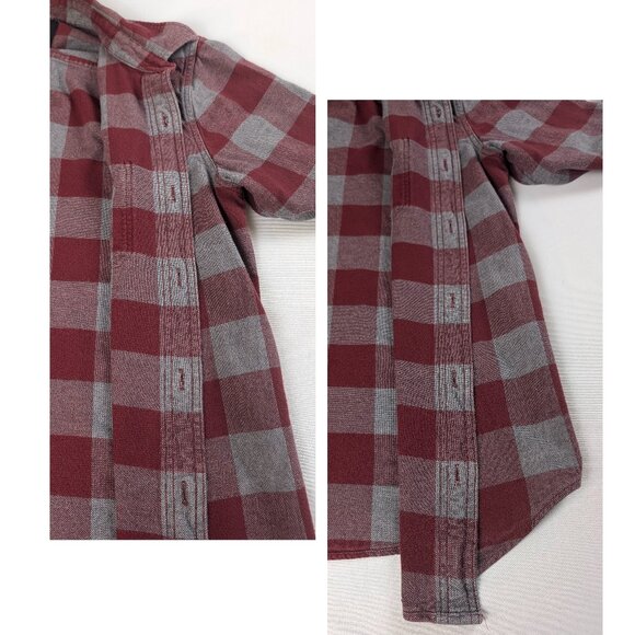 HOLLISTER Flannel Plaid Button Down Shirt 100% Cotton Tag size M - Picture 14 of 14